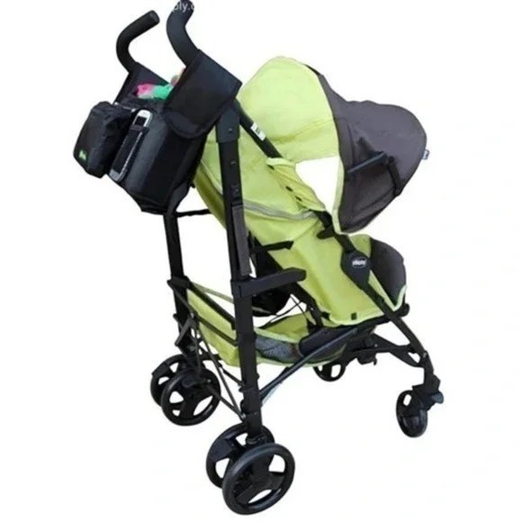 BexyRuz Universal Stroller Adjustable Organizer Black NEW - Picture 2 of 8